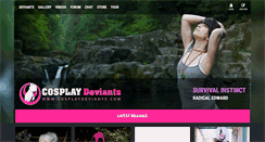 Desktop Screenshot of cosplaydeviants.com