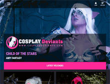Tablet Screenshot of cosplaydeviants.com